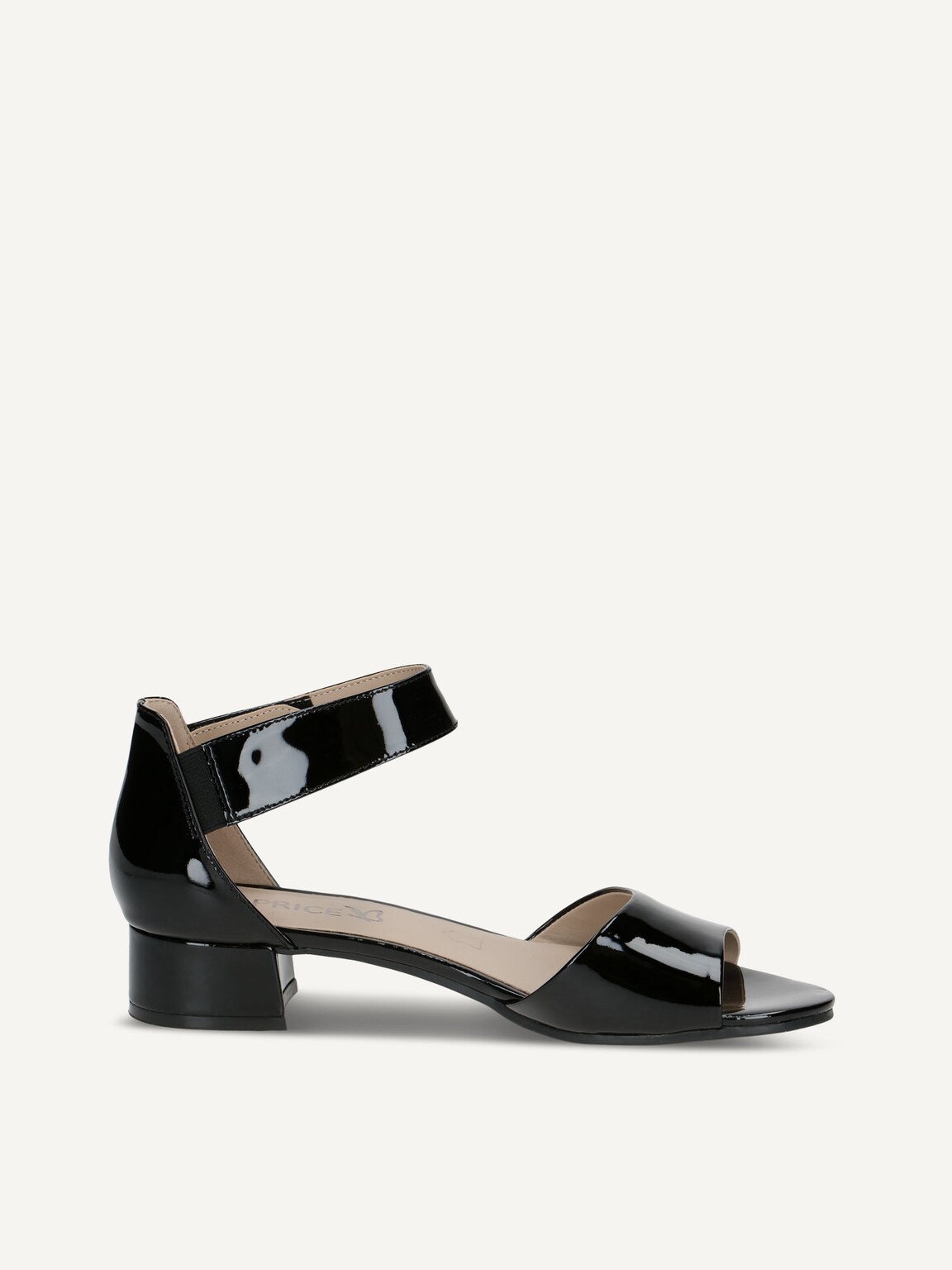 Caprice, Leather Heeled sandal - black BLACK PATENT, image 3 of 5
