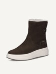Not selected, Caprice, Leather Bootie - grey warm lining DK GREY SUEDE