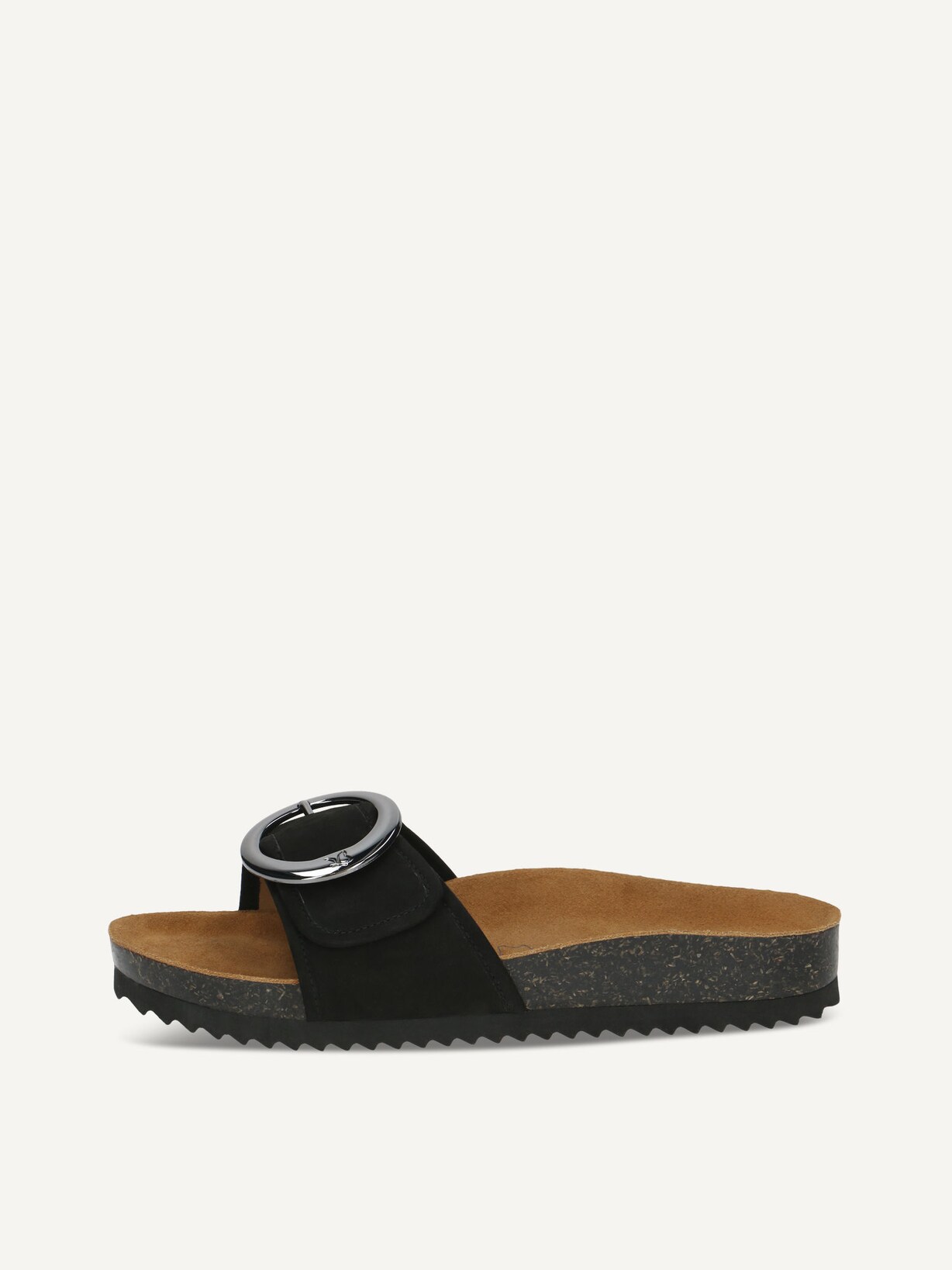 Caprice, Mule en cuir - noir BLACK NUBUC, image 1 sur 5