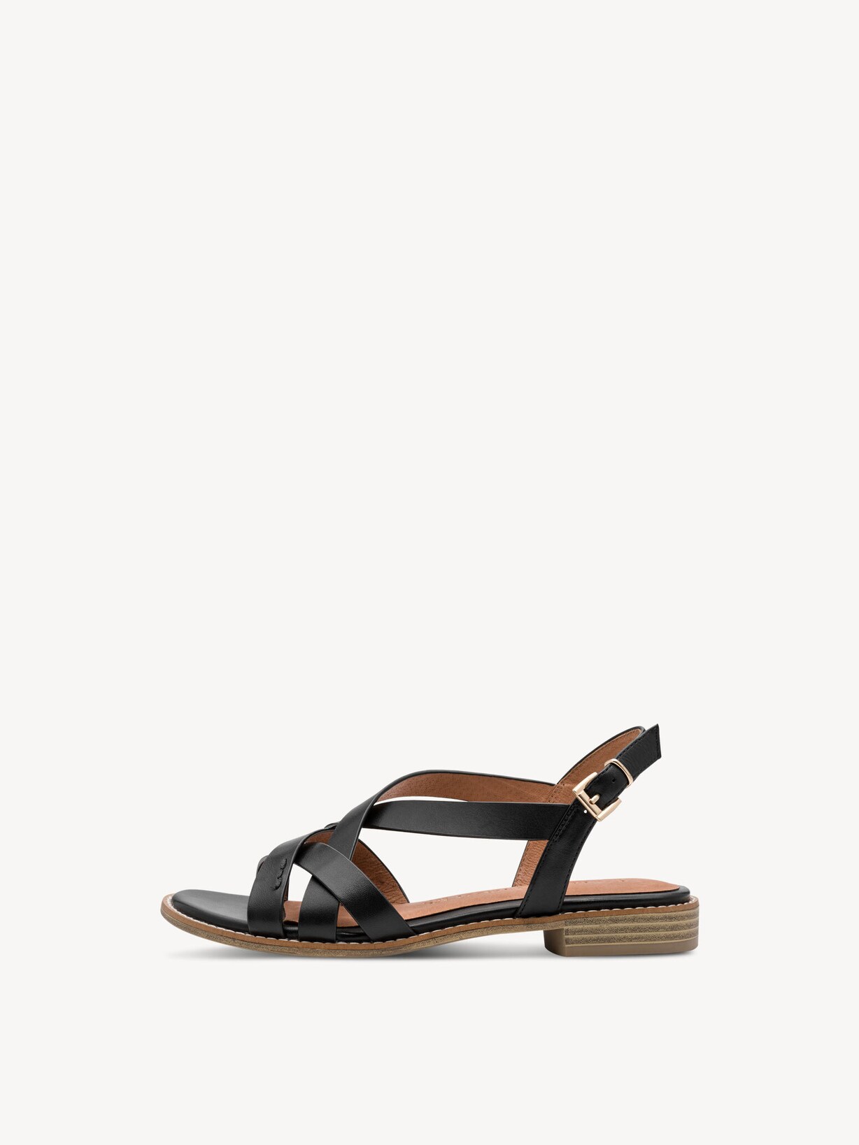 Marco Tozzi, Ledersandale - schwarz BLACK, Bild 2 von 6
