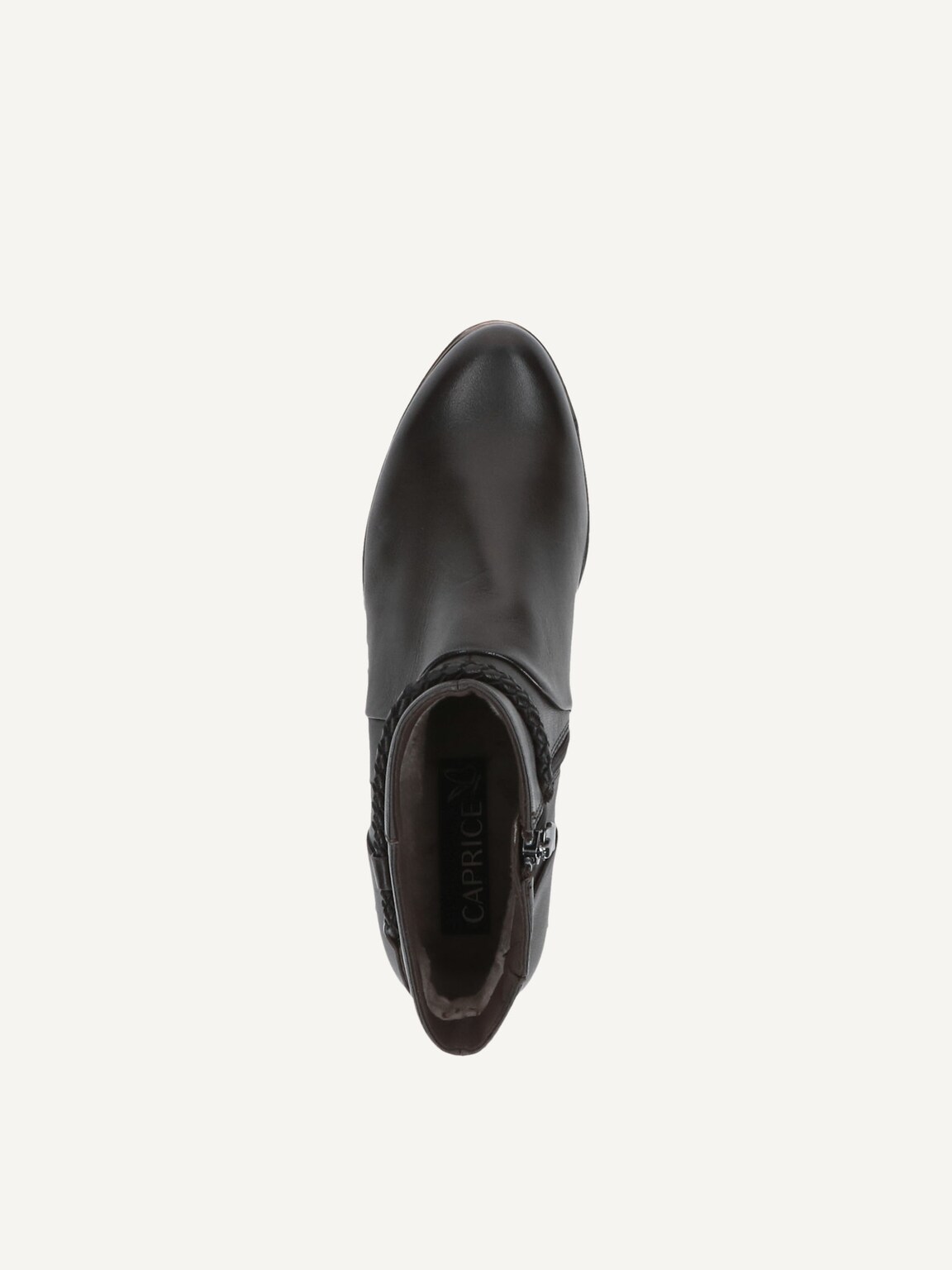 Caprice, Leather Bootie - brown DK BROWN NAPPA, image 5 of 5