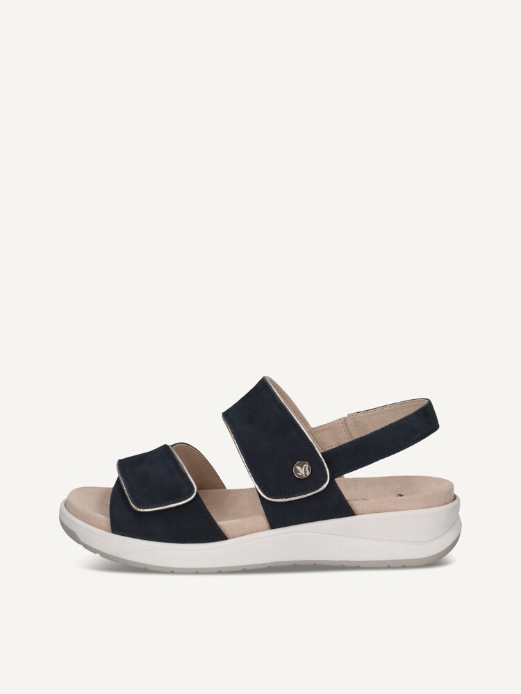 Caprice, Heeled sandal - blue OCEAN SUEDE, image 3 of 6