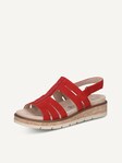 Selected, Caprice, Sandal - red RED SUEDE