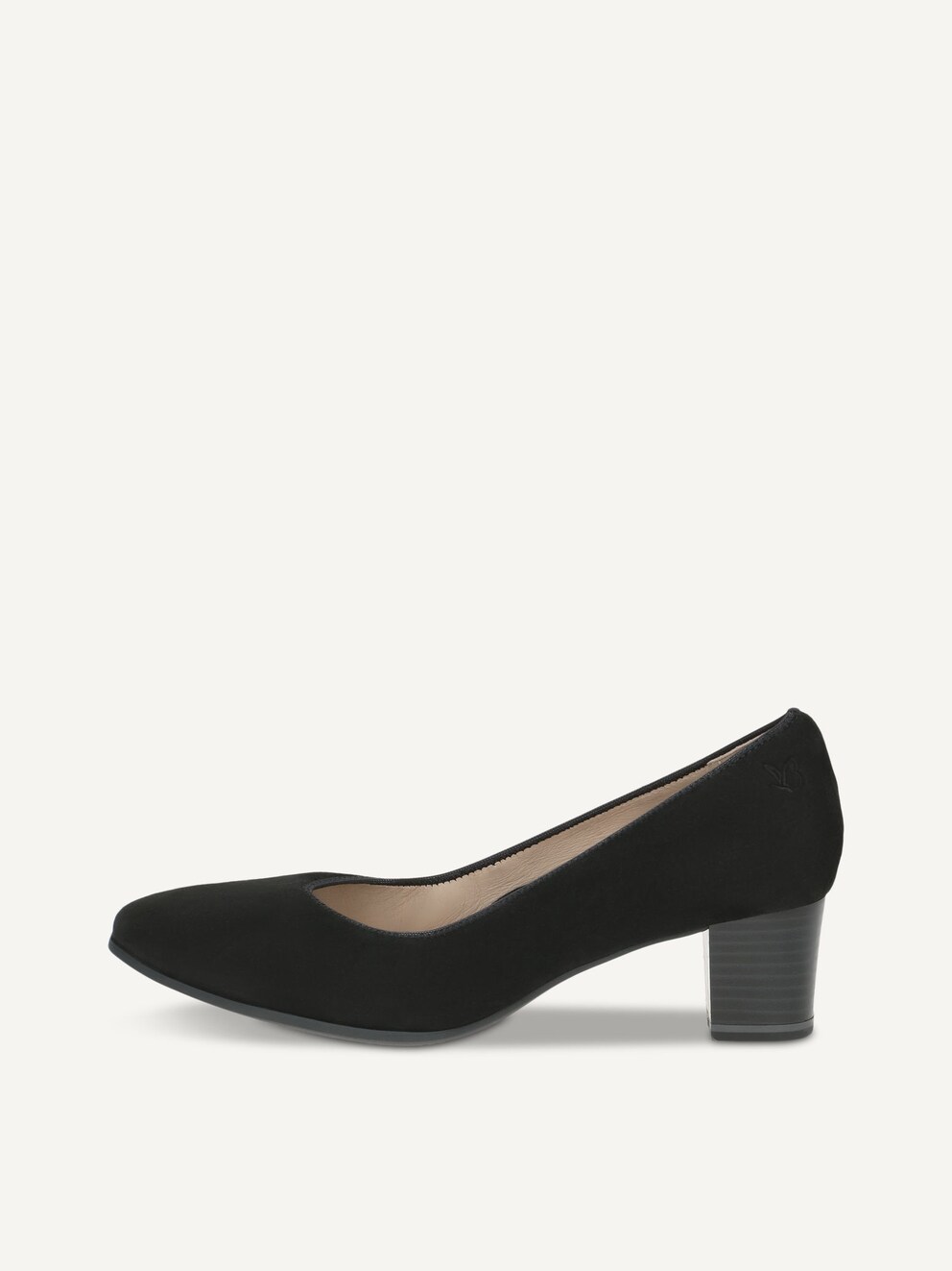 Caprice, Escarpin en cuir - noir BLACK SUEDE, image 1 sur 5