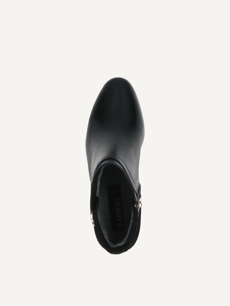 Caprice, Bottine en cuir - noir BLACK COMB, image 4 sur 5