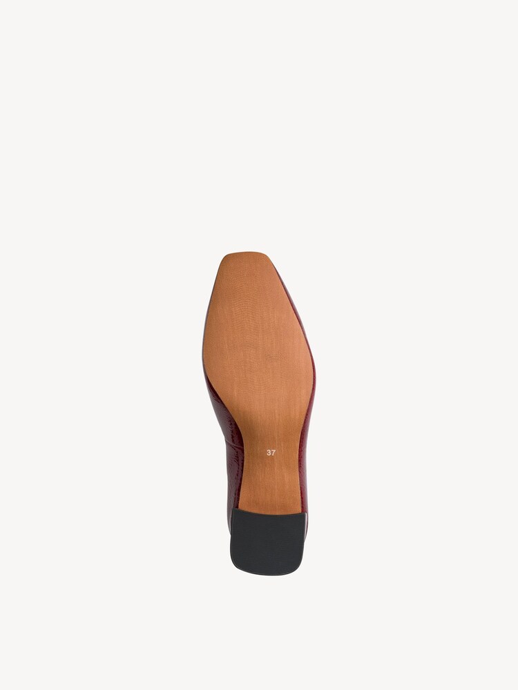 Marco Tozzi, Pumps - rot DK.RED PAT., Bild 4 von 6