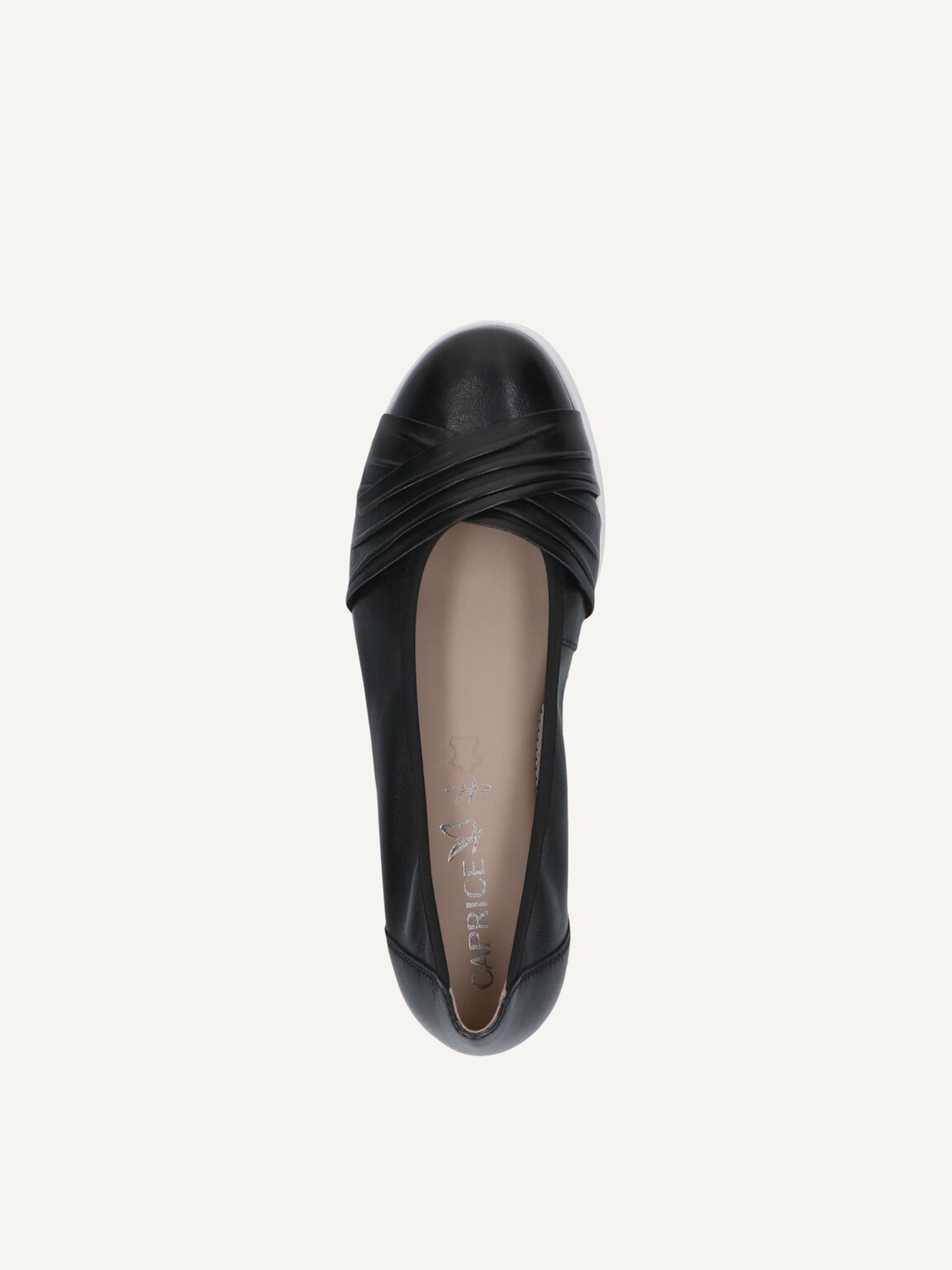 Caprice, Leather Ballerina - black BLACK NAPPA, image 5 of 5