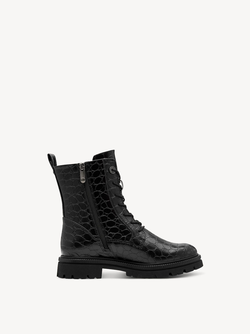 Marco Tozzi, Enkellaarsje - zwart BLACK STR., afbeelding 7 van 7