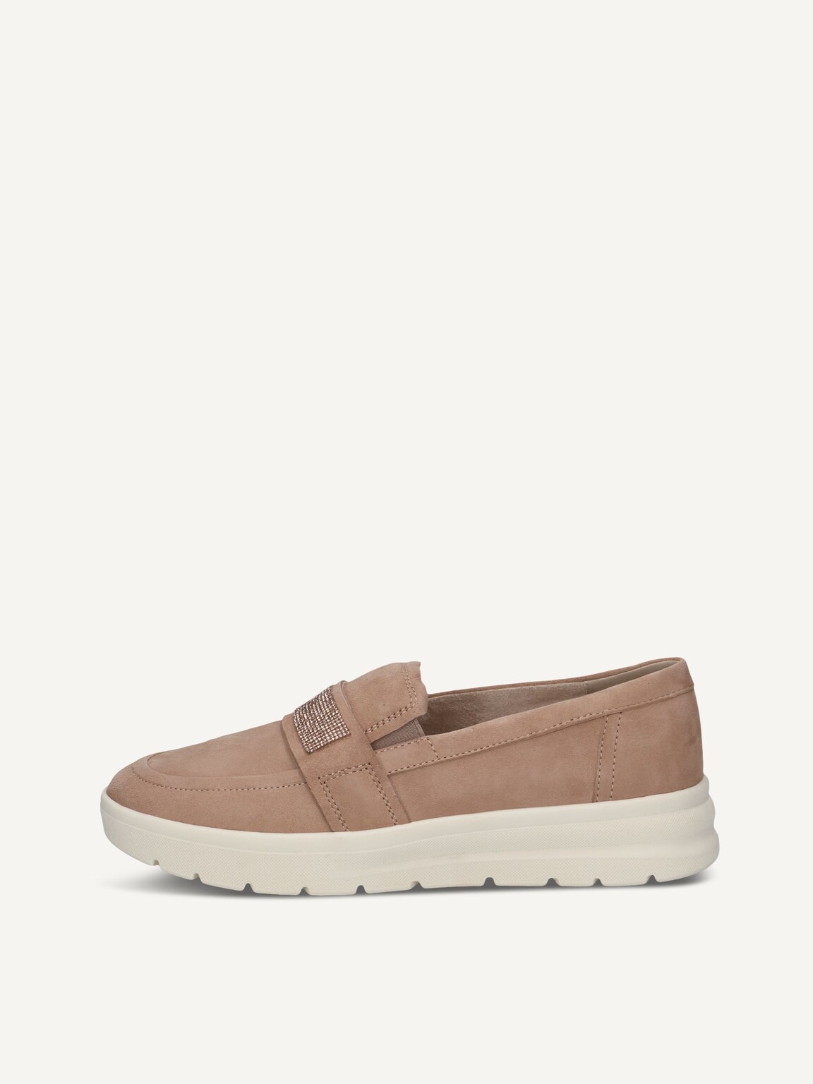 Caprice, Leather Slipper - beige SAND SUEDE, image 2 of 5