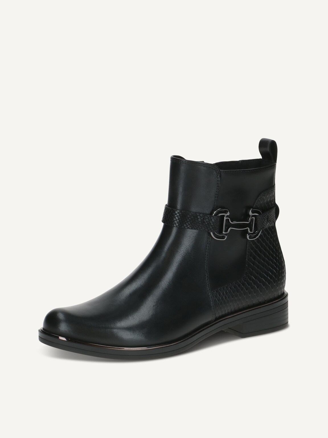 Caprice, Leather Bootie - black BLACK COMB, image 1 of 5