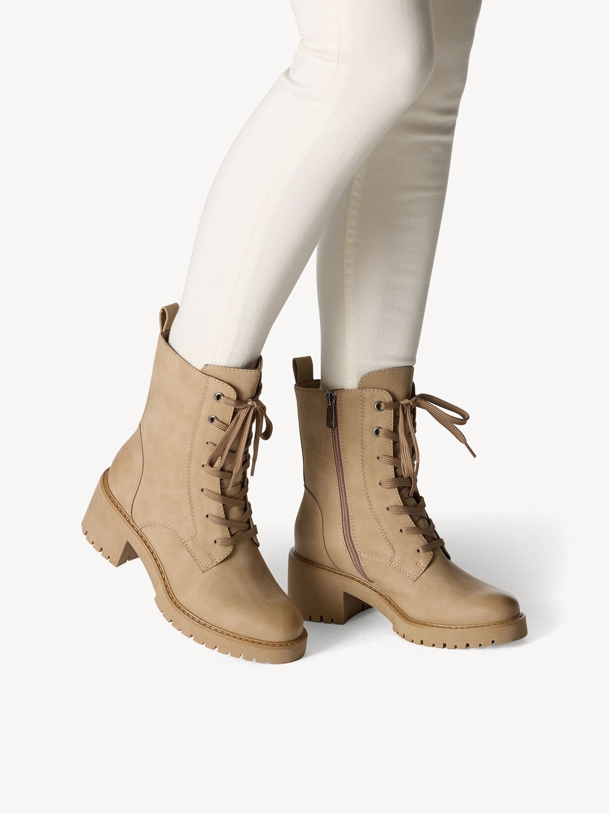 Marco Tozzi, Stiefelette - beige Warmfutter TAUPE, Bild 2 von 7