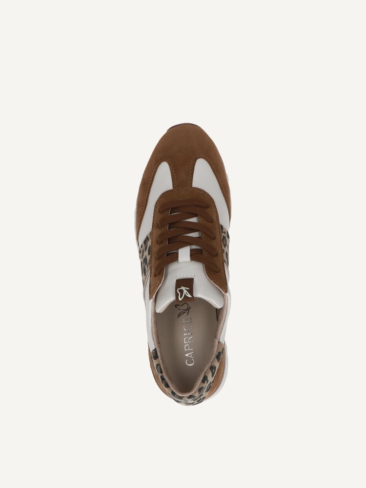 Caprice, Basket en cuir - marron BROWN/OFFWHITE, image 5 sur 6