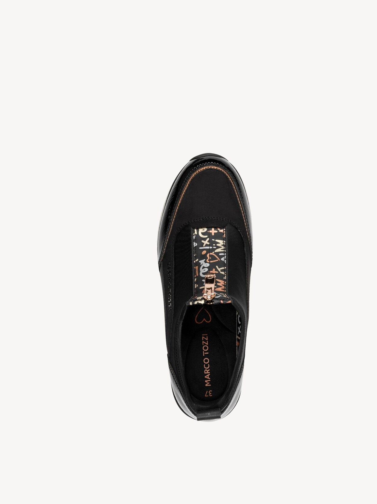 Marco Tozzi, Sneaker - schwarz BLACK/COPPER, Bild 5 von 6