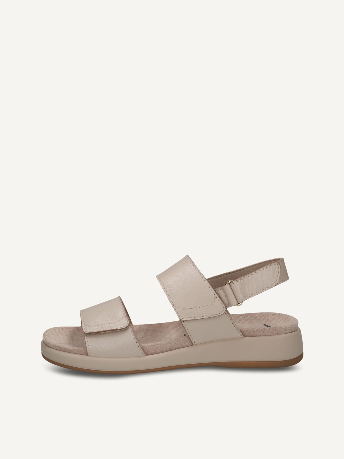 Caprice, Leather Sandal - beige CREAM PERLATO, image 2 of 5