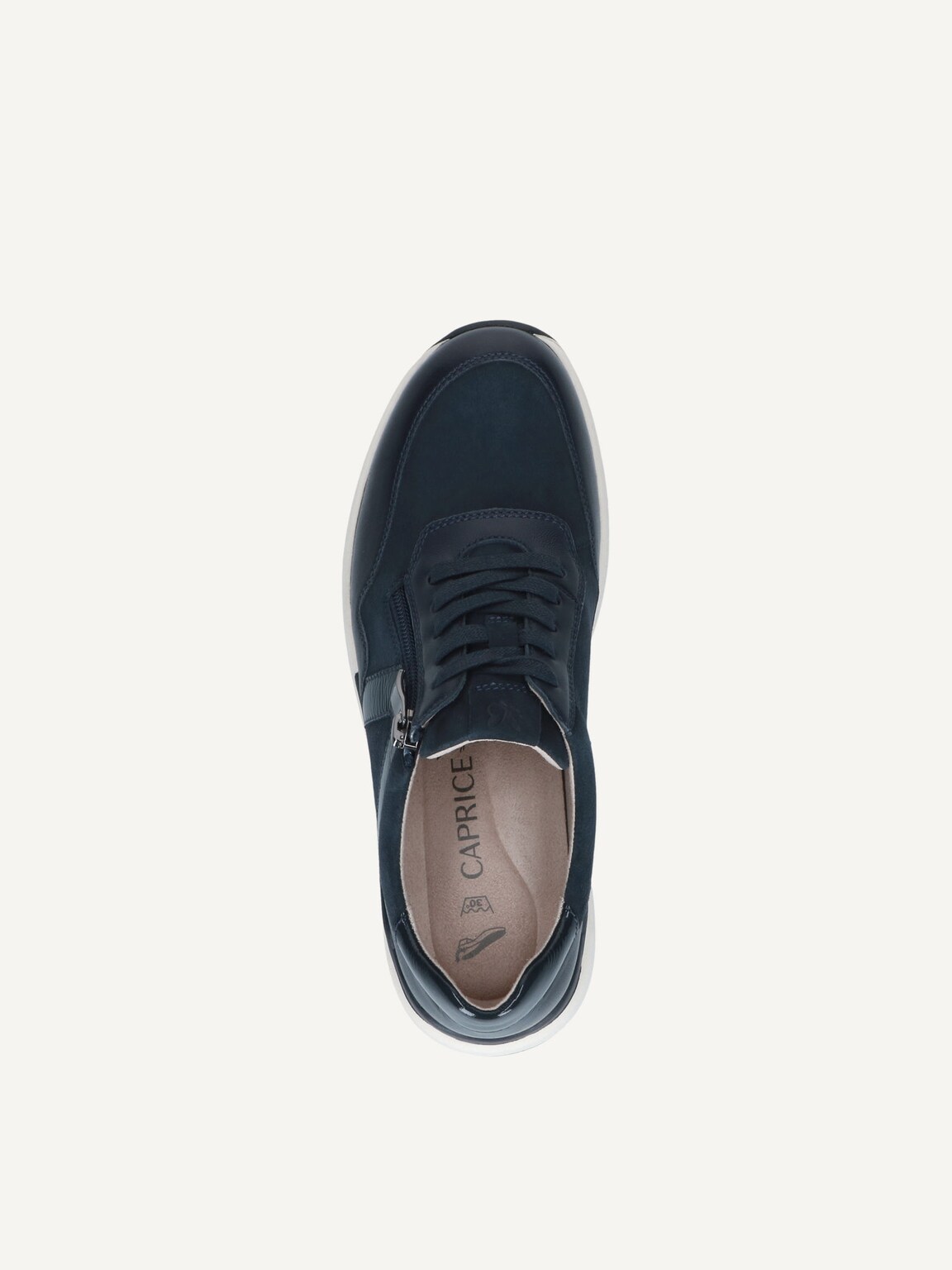 Caprice, Leather Sneaker - blue OCEAN COMB, image 6 of 6
