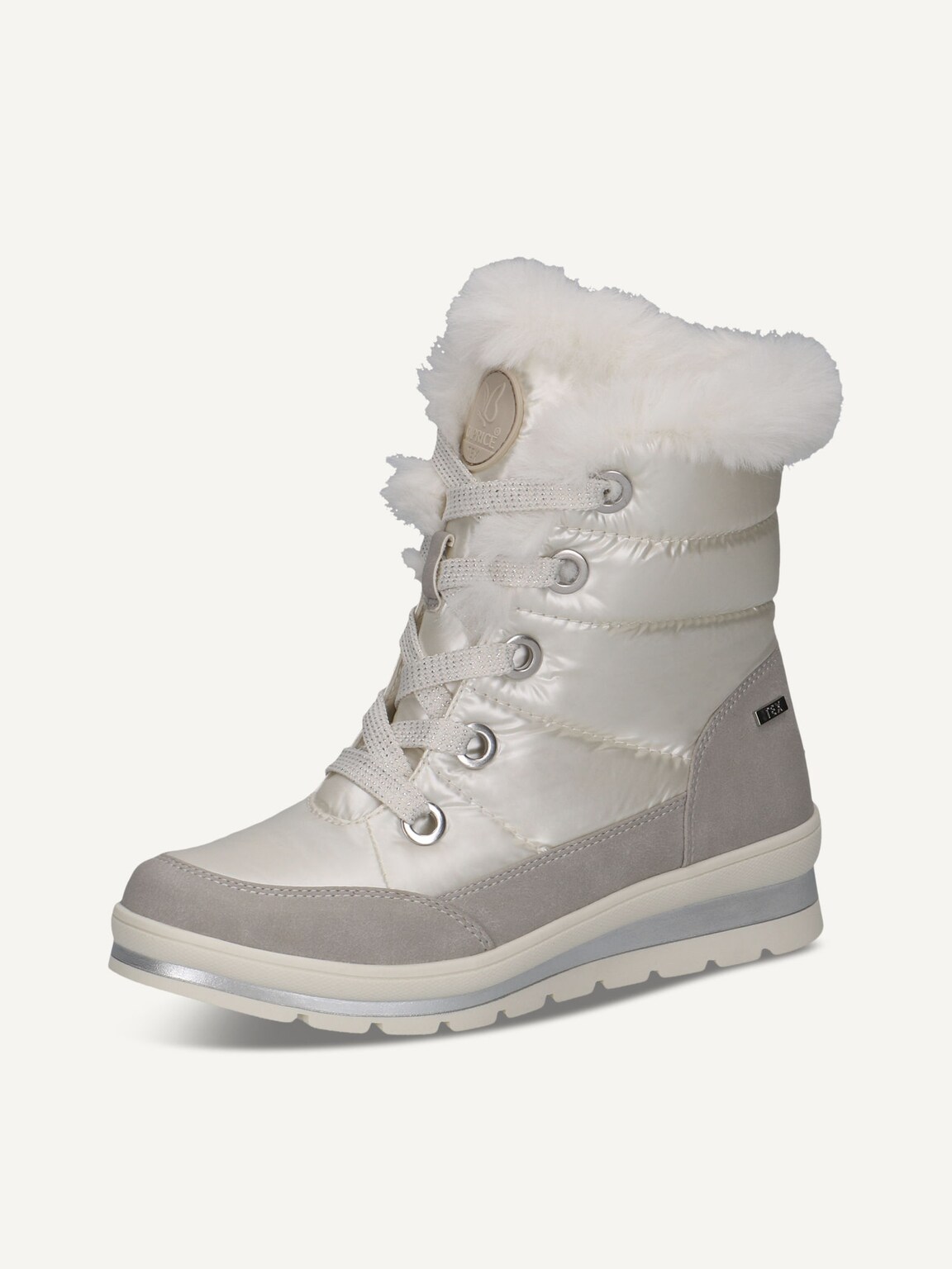 Caprice, Bootie - white warm lining PEARL COMB, image 1 of 5