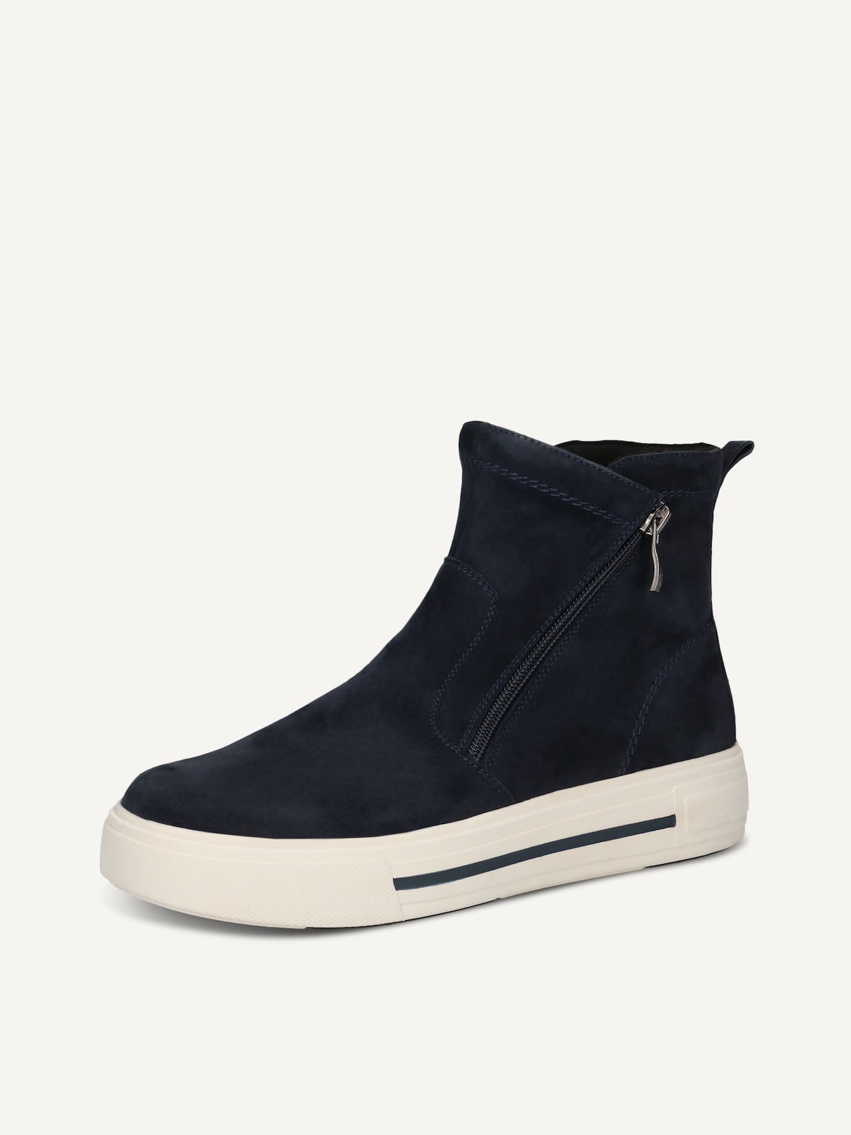 Caprice, Bottine en cuir - bleu OCEAN SUEDE, image 2 sur 5