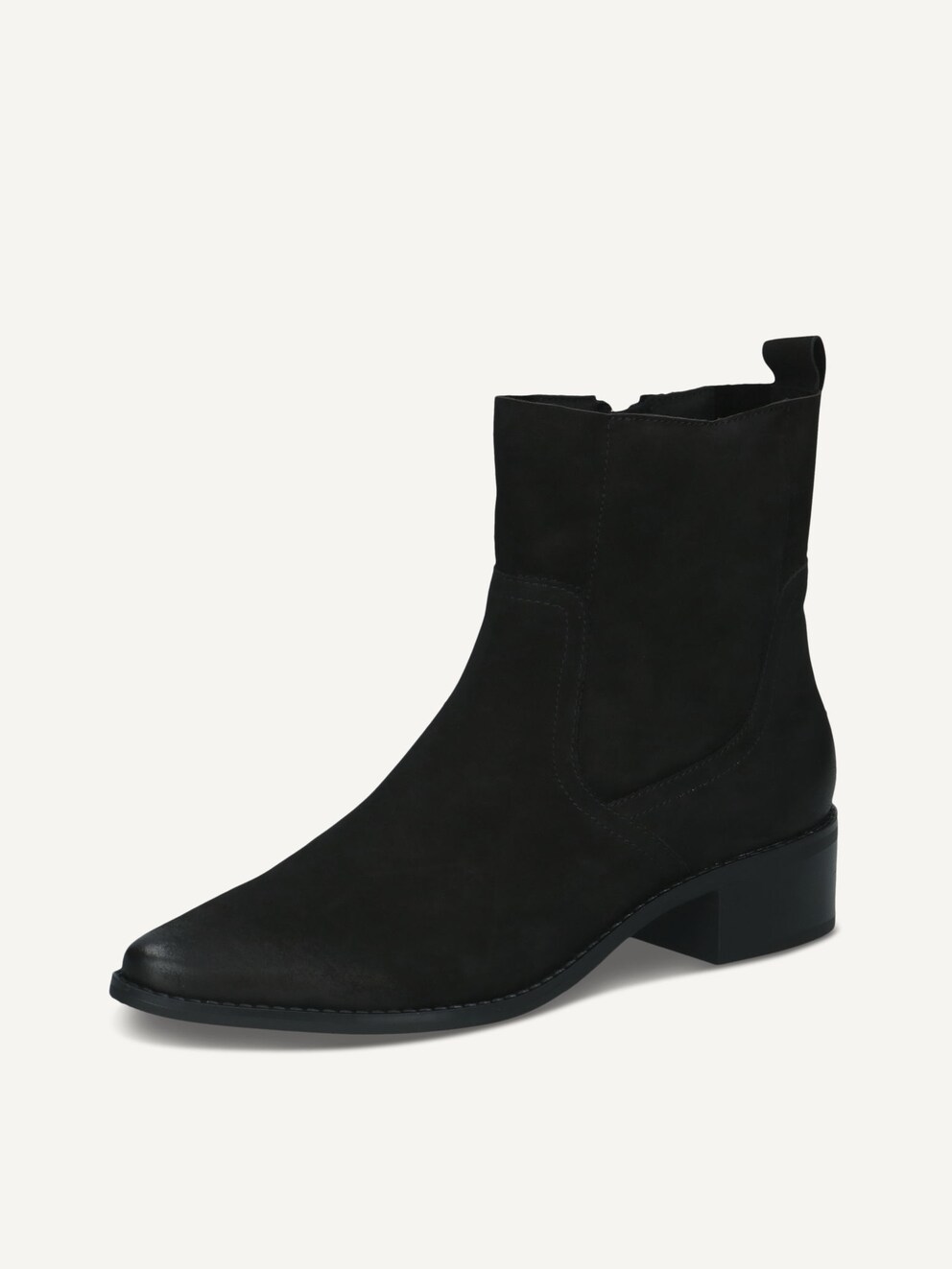 Caprice, Bottine en cuir - noir BLACK NUBUC, image 2 sur 5