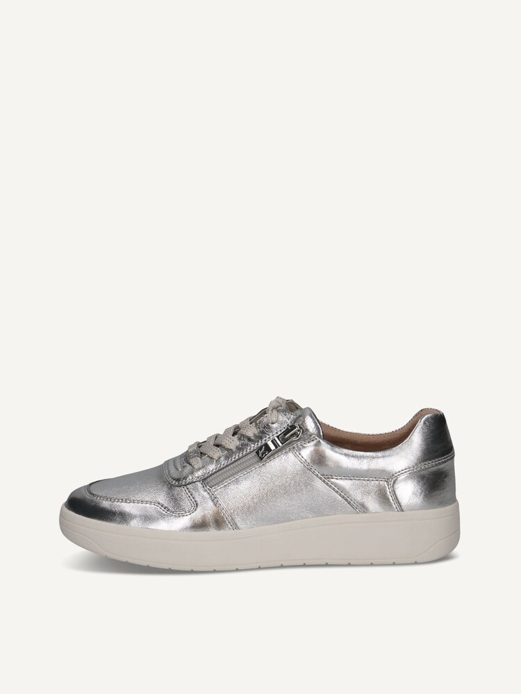 Caprice, Leather Sneaker - silver SILVER, image 3 of 6