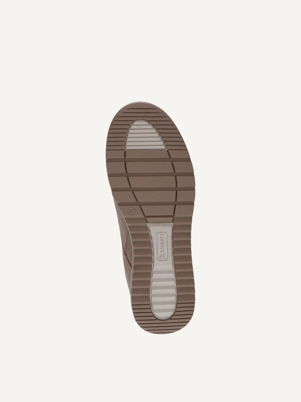 Caprice, Basket en cuir - marron TAUPE SUEDE, image 5 sur 5