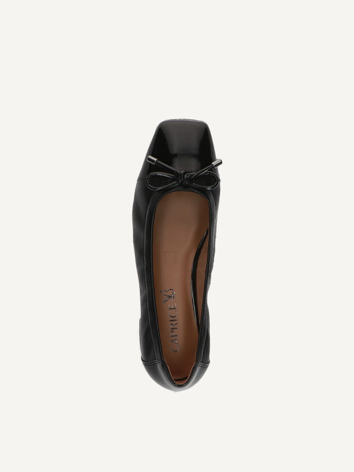 Caprice, Ballerine - noir BLACK COMB, image 8 sur 10