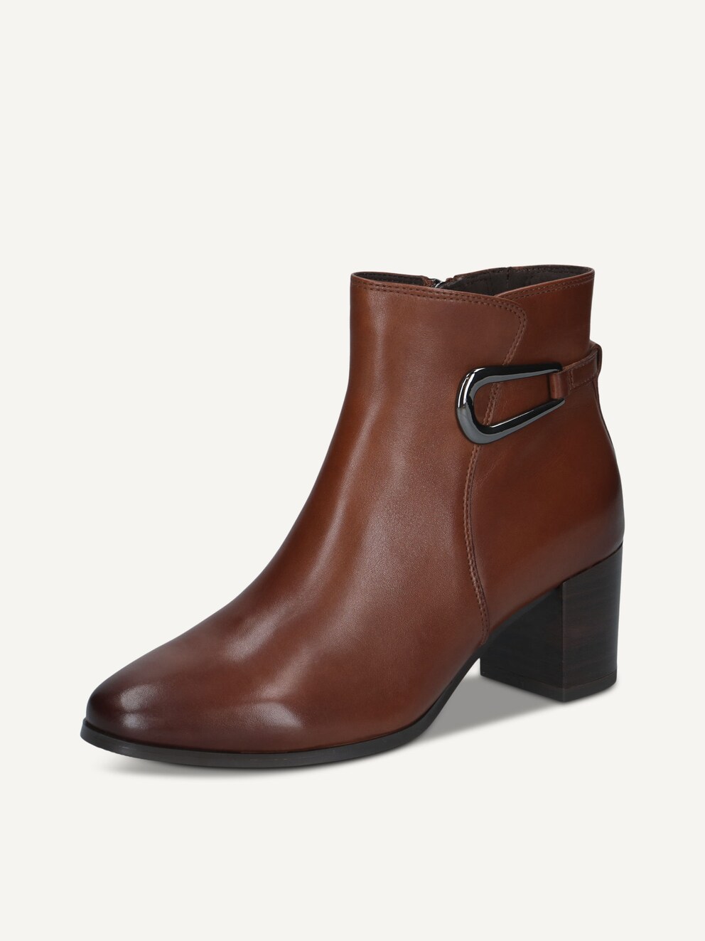 Caprice, Bottine en cuir - marron COGNAC NAPPA, Image 2 of 5