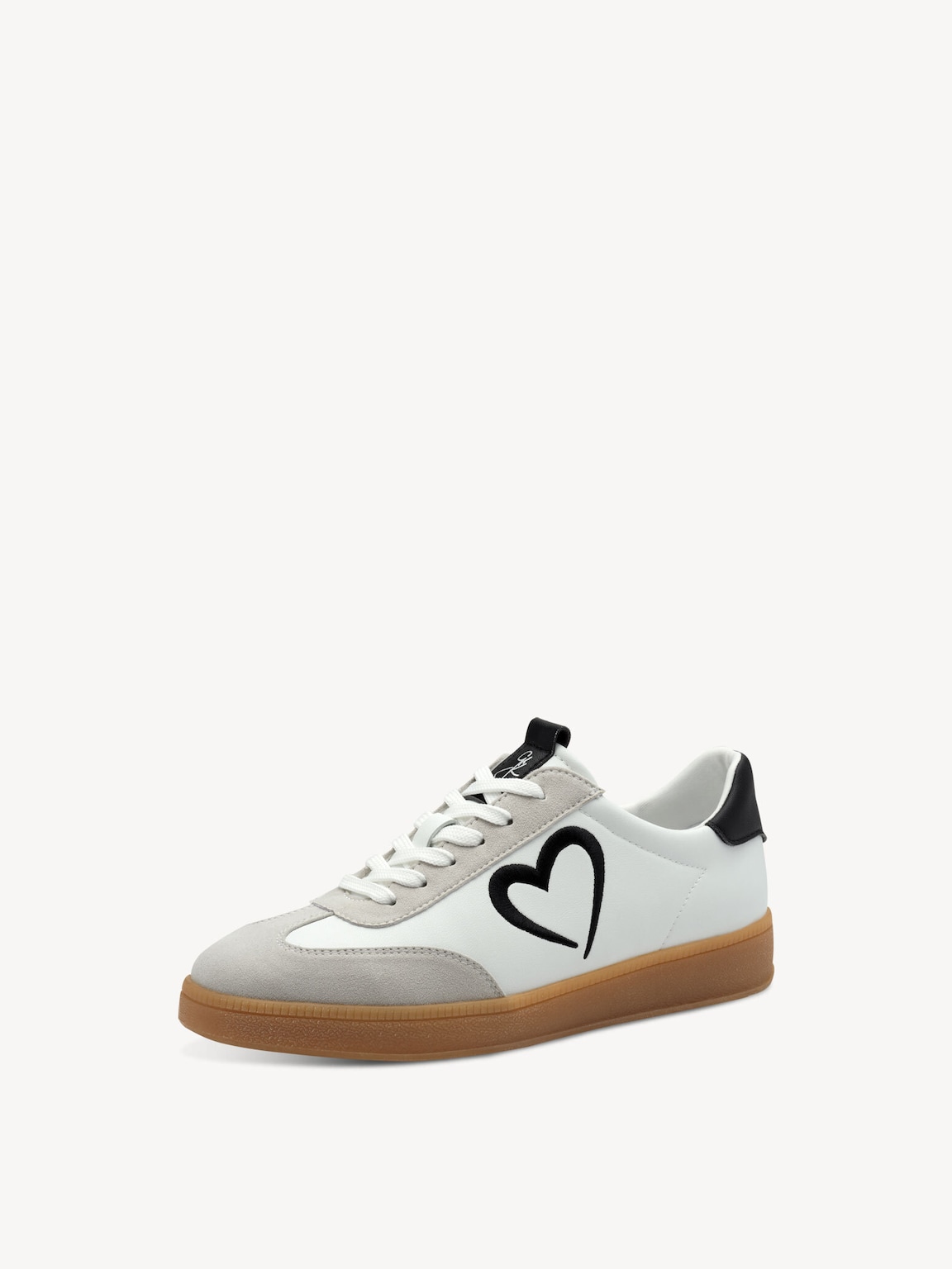 Marco Tozzi, Sneaker - bianco WHITE/BLACK, immagine 2 di 6