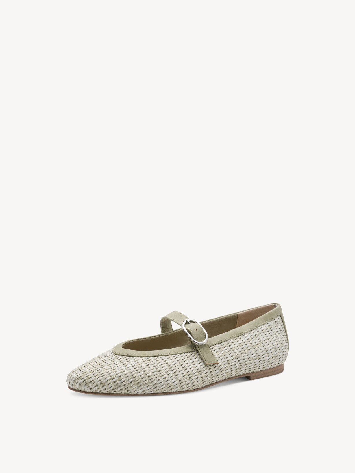 Marco Tozzi, Ballerina - khaki MOSS, billede 1 af 6