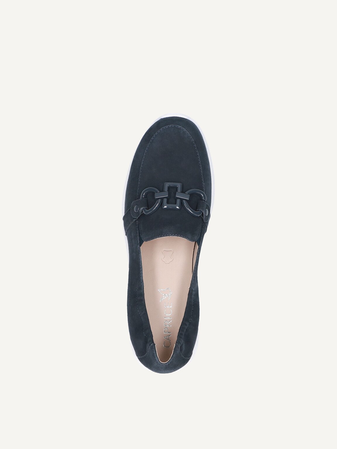 Caprice, Leather Slipper - blue OCEAN SUEDE, image 5 of 5