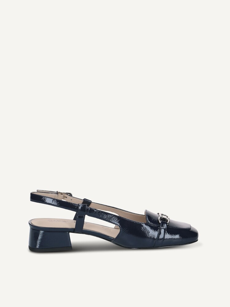 Caprice, Escarpin en cuir - bleu OCEAN NAPLAK, image 3 sur 5