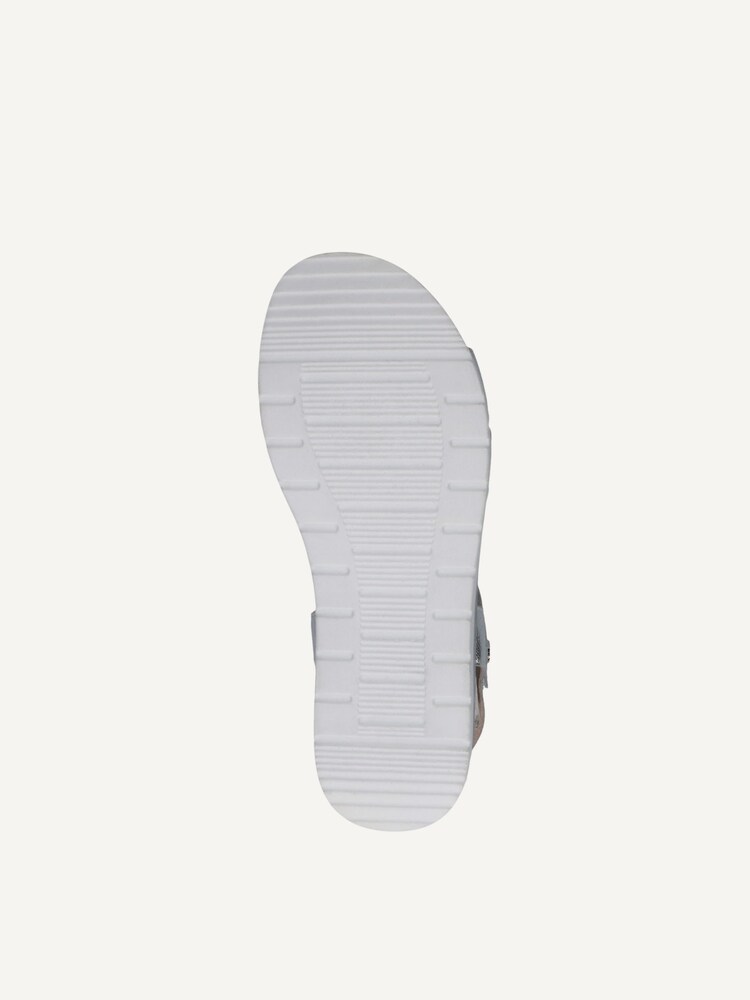 Caprice, Leather Heeled sandal - silver SILVER METAL., image 5 of 6