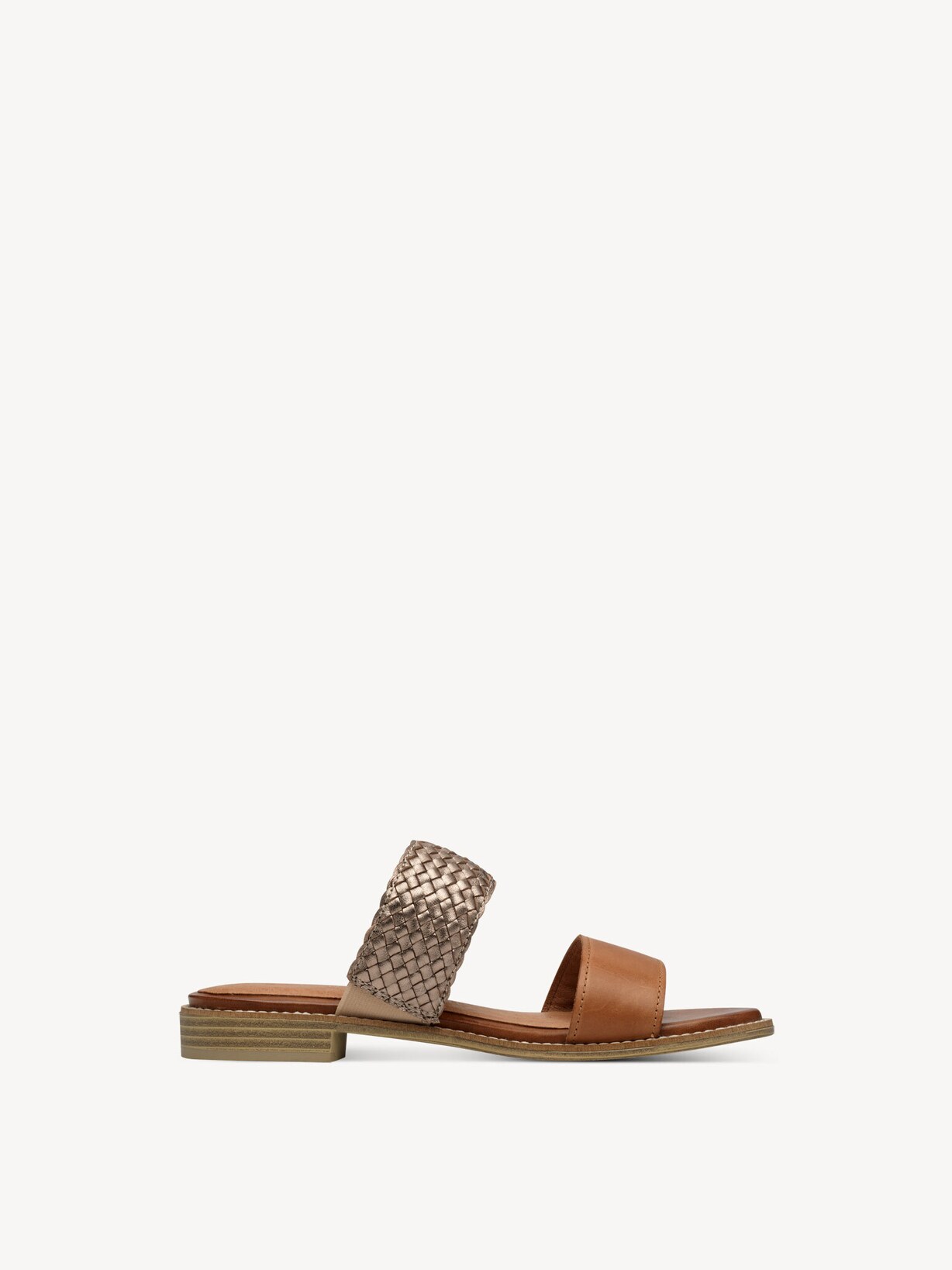 Marco Tozzi, Ciabatte - marrone COGNAC COMB, immagine 6 di 6