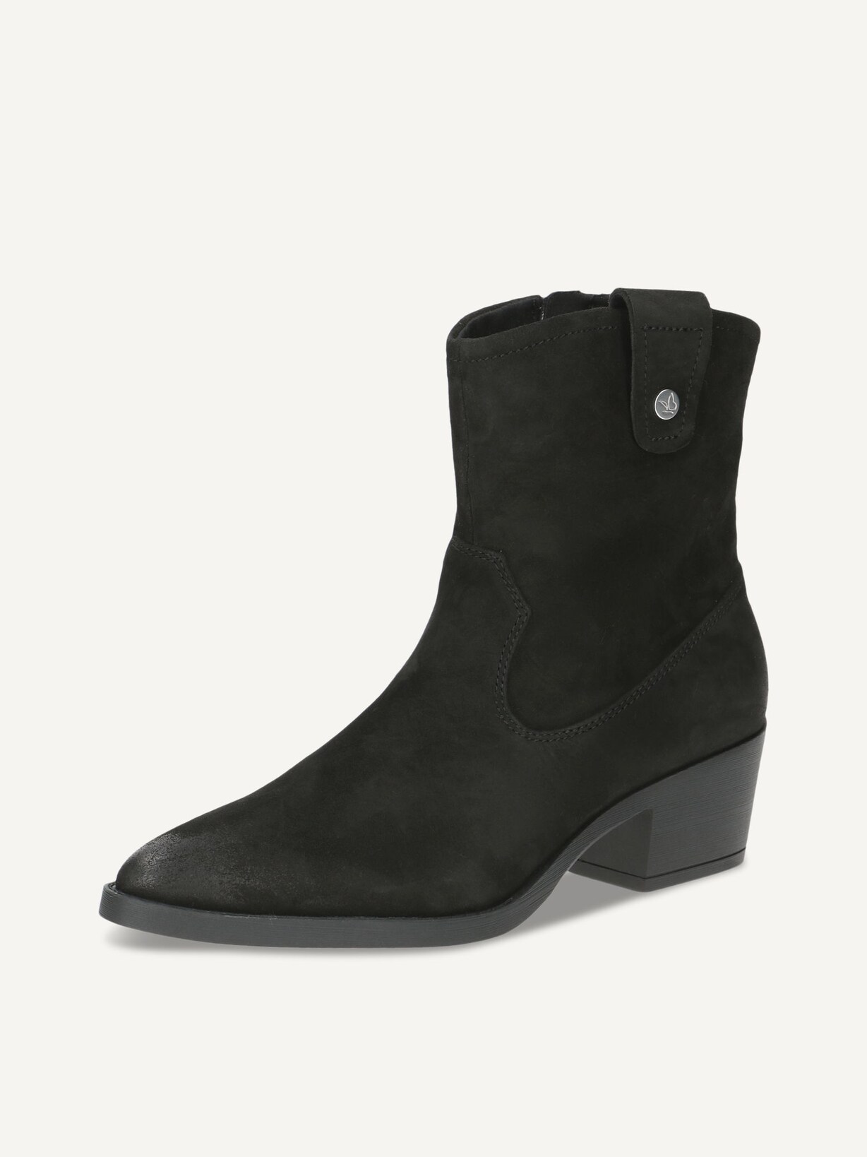 Caprice, Bottine en cuir - noir BLACK SUEDE, image 2 sur 5
