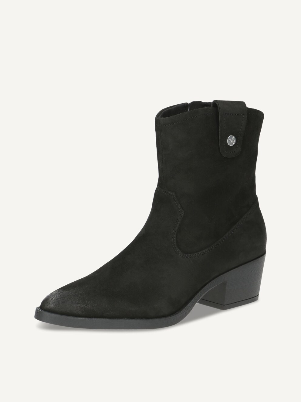 Caprice, Bottine en cuir - noir BLACK SUEDE, image 2 sur 5