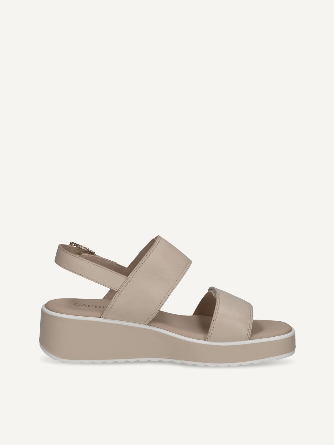 Caprice, Leather Sandal - white OFFWHITE NAPPA, image 3 of 5