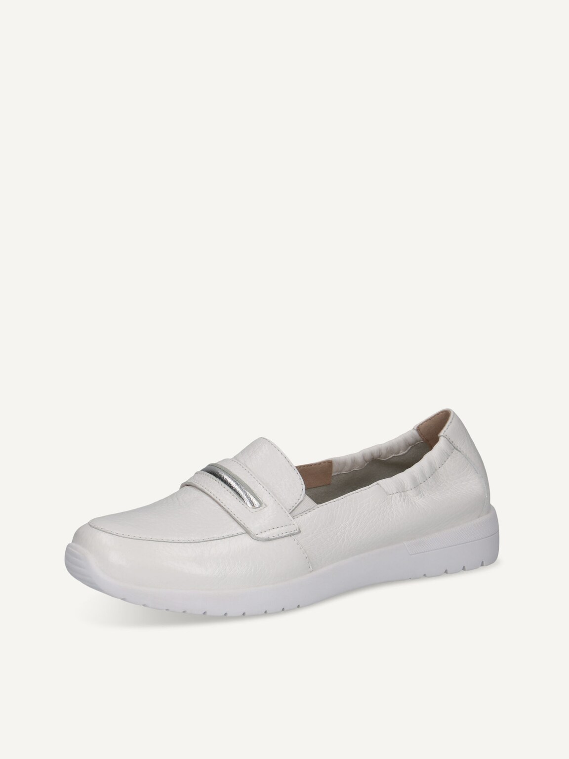 Caprice, Leather Slipper - white WHITE DEER, image 1 of 6