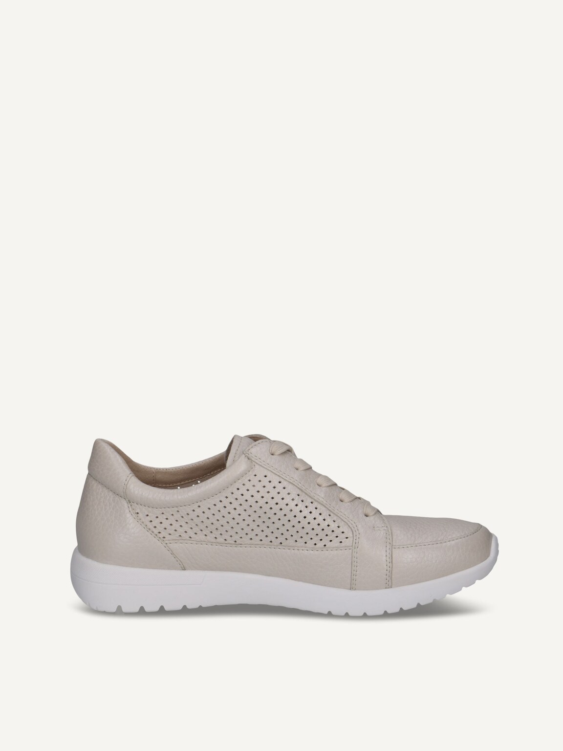 Caprice, Leather Sneaker - white PEARL PER.DEER, image 3 of 5