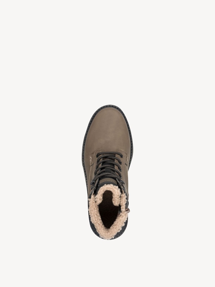 Marco Tozzi, Bootie - beige warm lining, TAUPE, Image 3 of 6