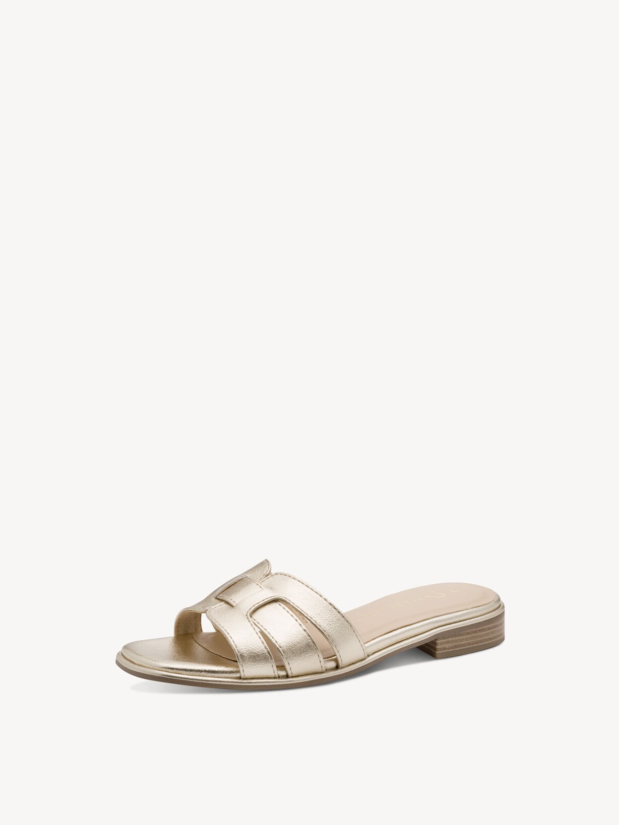 Marco Tozzi, Pantolette GOLD, billede 1 af 6