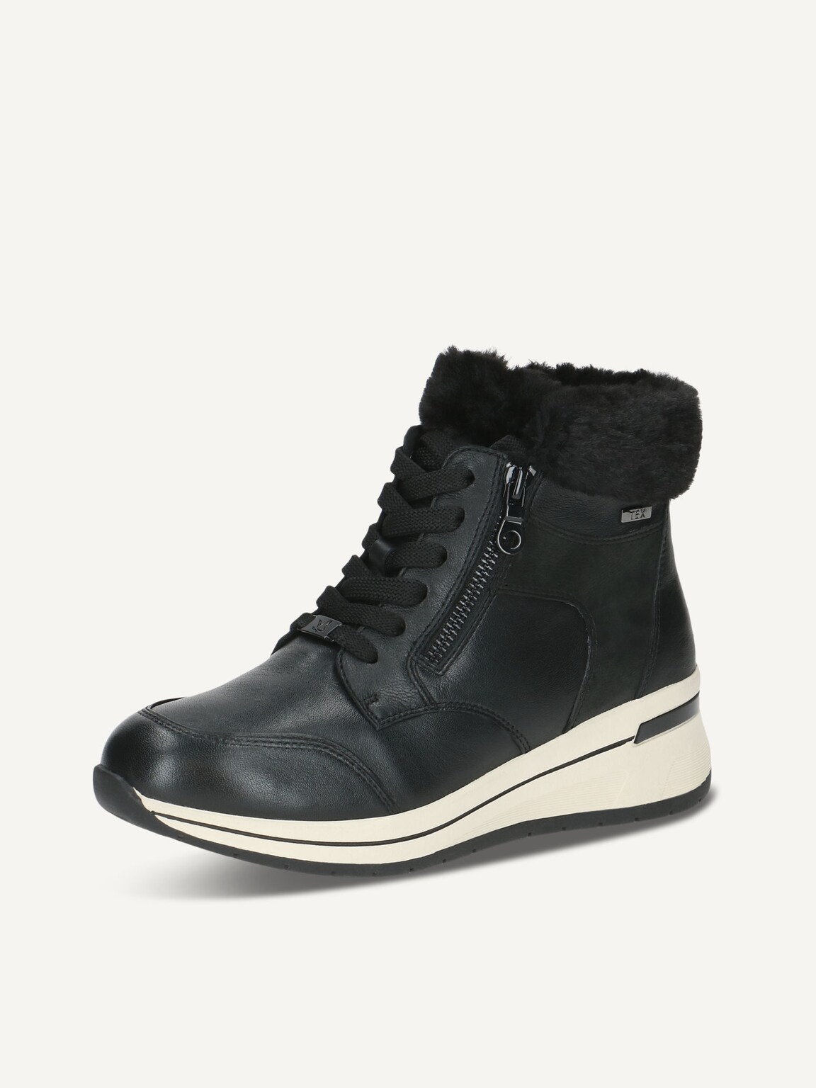 Caprice, Bootie - black warm lining BLACK COMB I, image 1 of 5