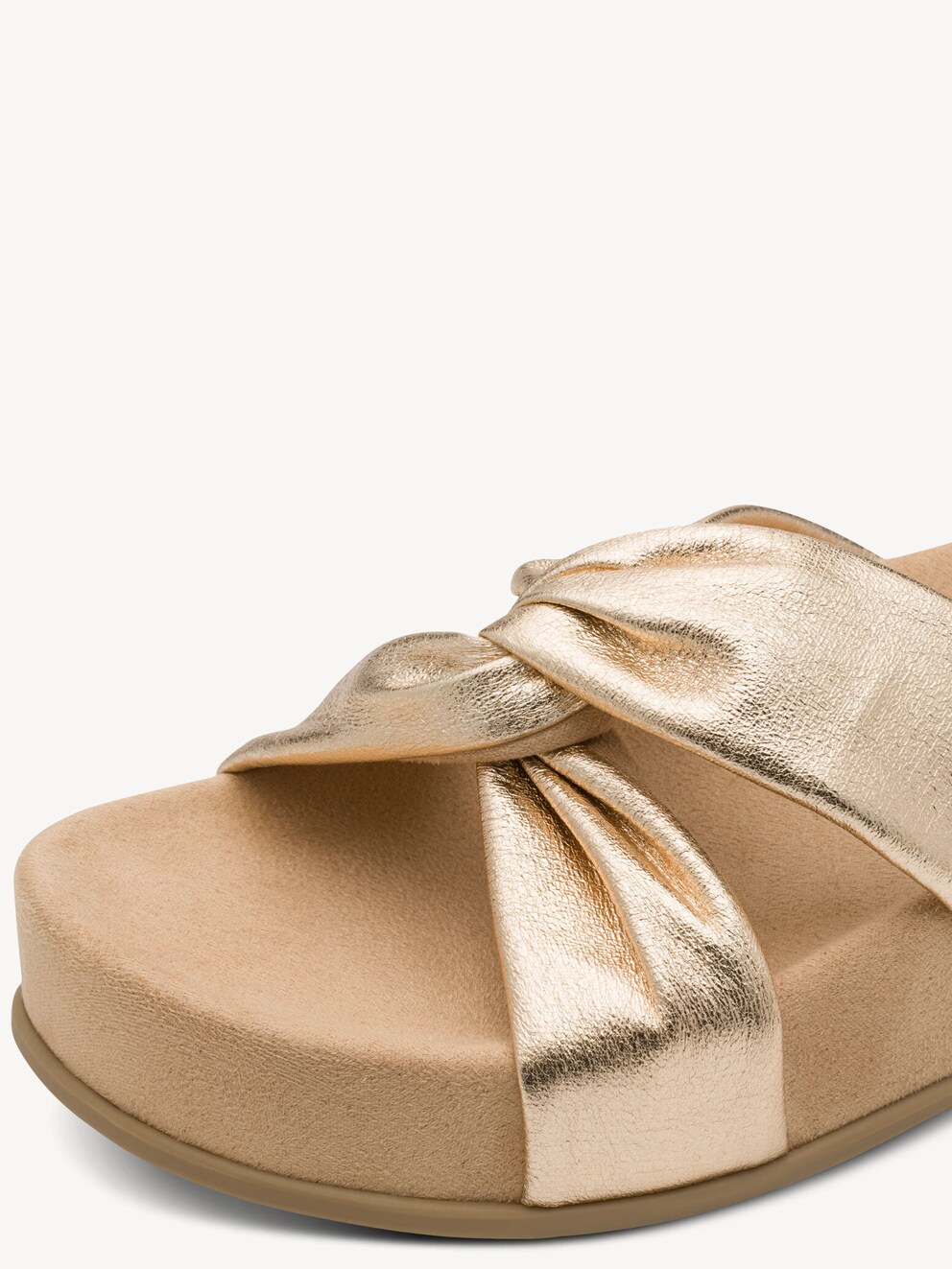 Marco Tozzi, Pantolette GOLD, billede 4 af 6