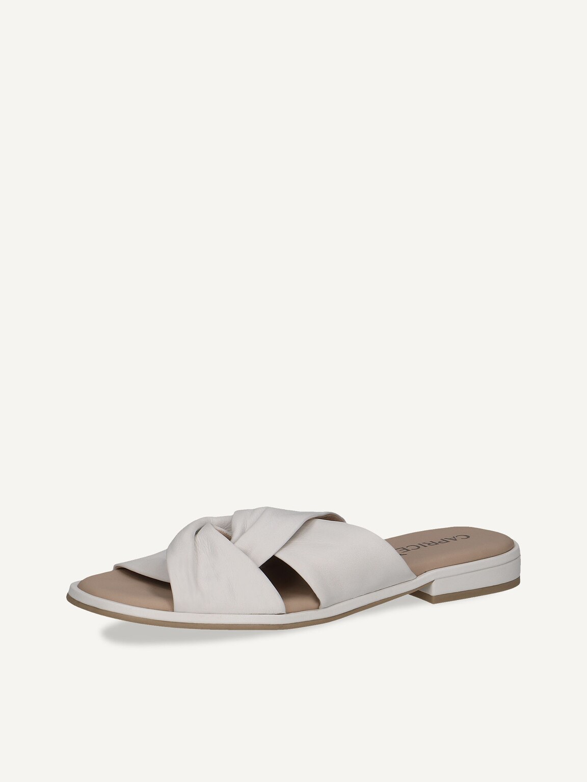 Caprice, Leather Mule - white WHITE NAPPA, image 1 of 6