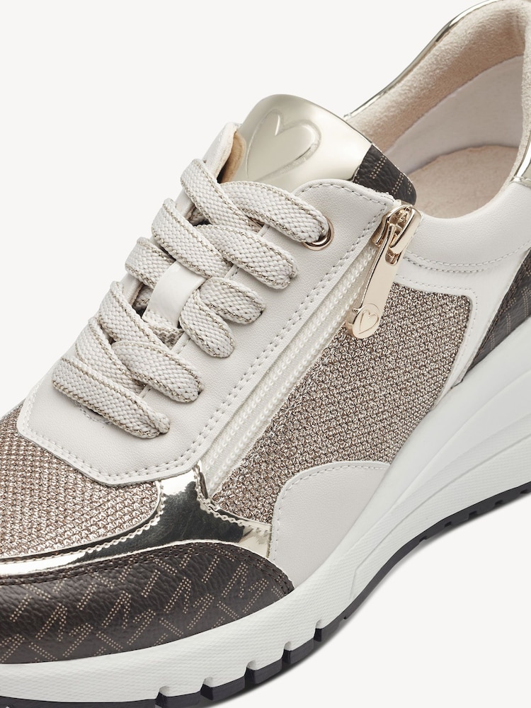 Marco Tozzi, Sneaker - beige CREAM COMB, immagine 6 di 7