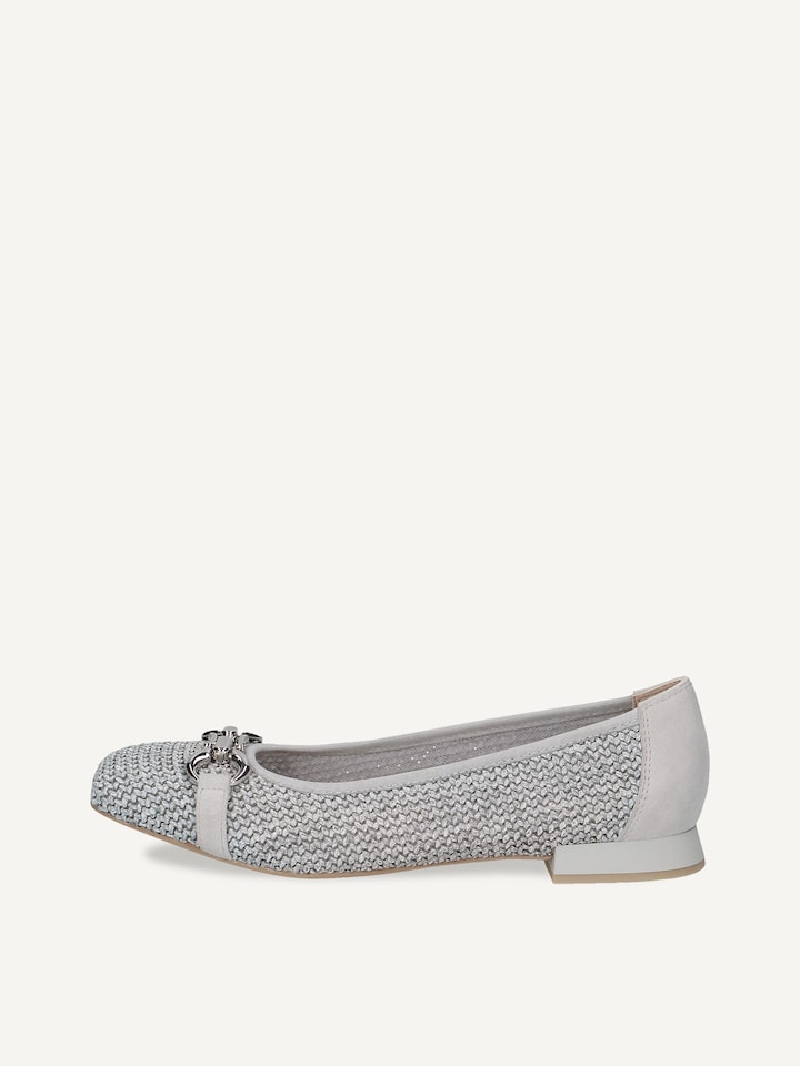 Caprice, Ballerine - bleu LT.BLUE COMB