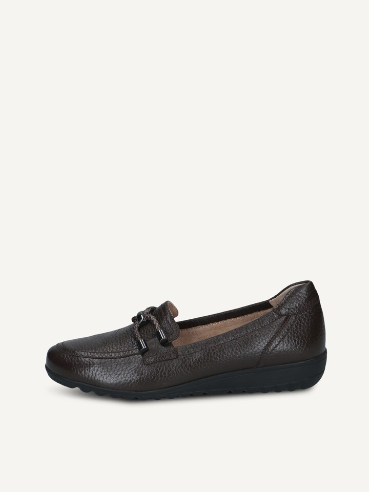 Caprice, Leather Slipper - brown DK BROWN DEER