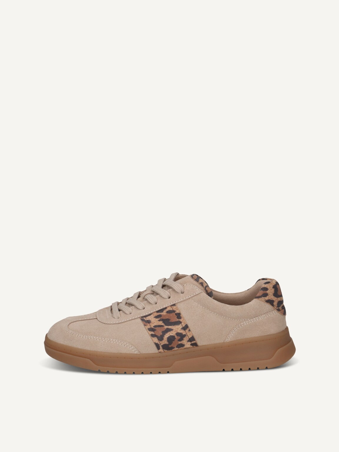 Caprice, Leather Sneaker - beige SAND COMB, image 2 of 5