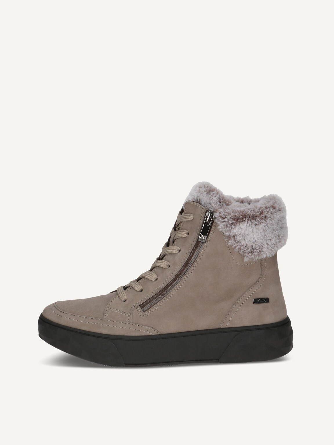 Caprice, Bootie - brown warm lining MUD SUEDE, image 2 of 5