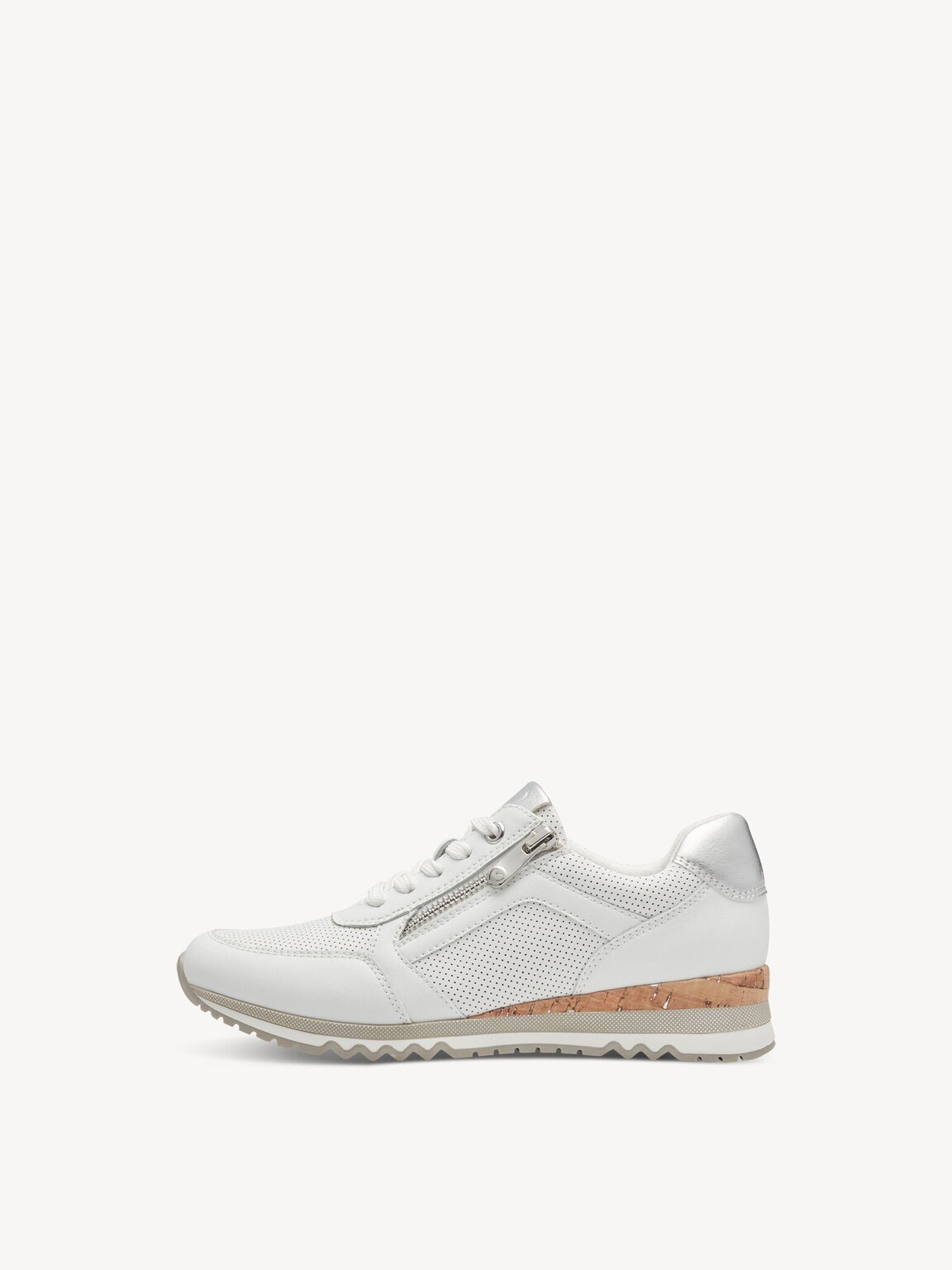 Marco Tozzi, Sneaker - bianco WHITE COMB, immagine 1 di 6