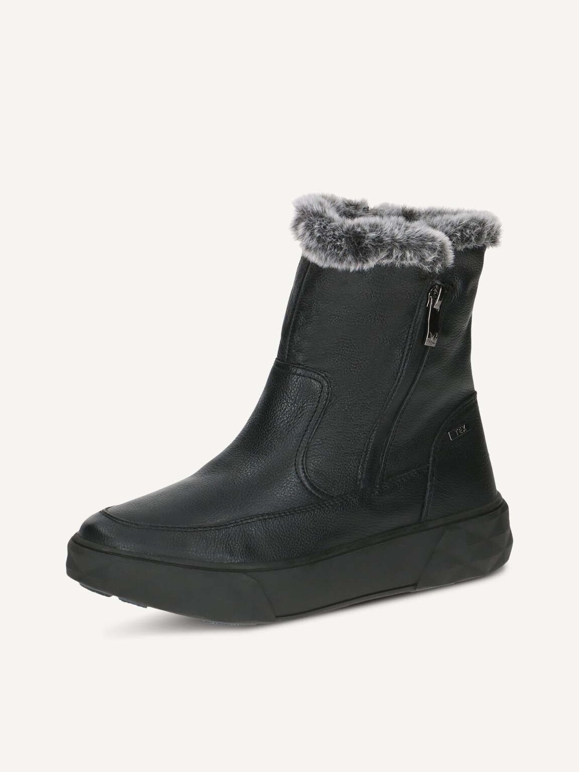 Caprice, Bootie - black warm lining BLACK NAPPA, image 1 of 5