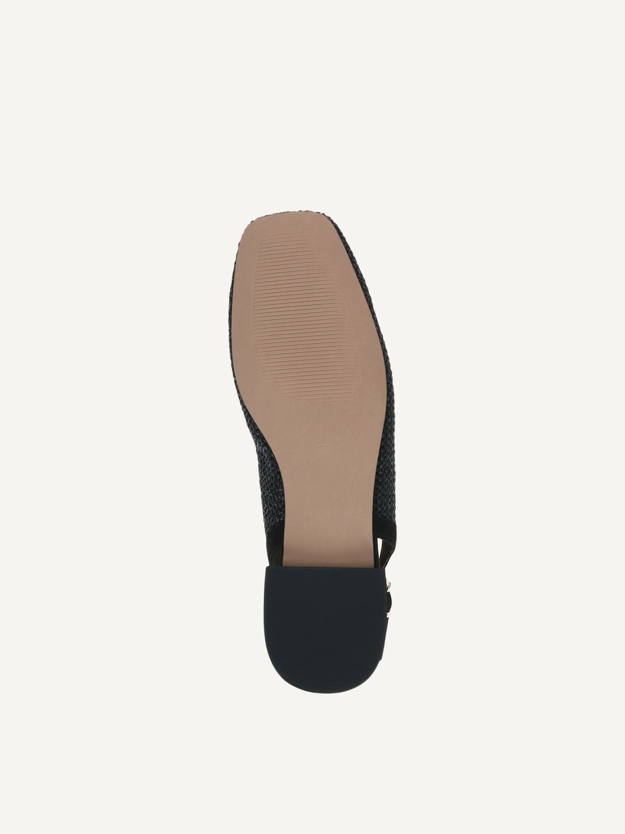 Caprice, Ballerine - noir BLACK COMB, image 5 sur 5